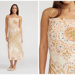 READ Description - NWT BLUE Elena Paisley Dress XS